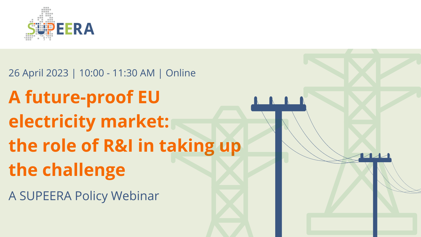 A future-proof EU electricity market:  the role of R&I in taking up the challenge